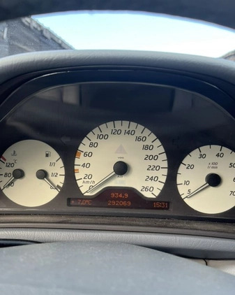 Mercedes-Benz CLK cena 9300 przebieg: 310895, rok produkcji 1998 z Sławno małe 121